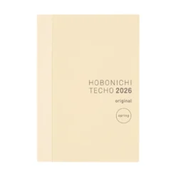 Hobonichi Techo Spring 2026 Japanese Original Book [A6 size/Daily/Apr start/Mon start]