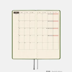 Hobonichi 2026 Weeks: Colors - Antique Green