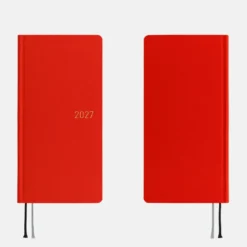 Hobonichi 2027 Weeks: Colors - Poppy Red