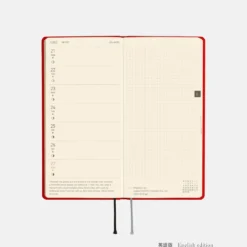 Hobonichi 2027 Weeks: Colors - Poppy Red