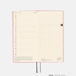 Hobonichi 2026 Weeks: Colors - Strawberry Milk