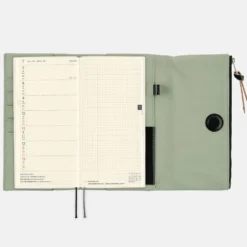 Hobonichi Weeks Cover - Tragen: Oakmoss