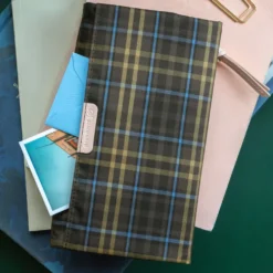 Hobonichi 2027 Weeks Cover: Tragen - Bitter Plaid