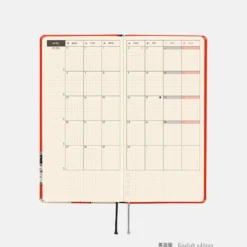 Hobonichi 2026 Weeks (Eng): One Piece Magazine - Straw Hat Luffy (Red)