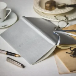 Hobonichi 2027 Weeks: Leather - Noble Silver