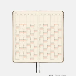 Hobonichi 2026 Weeks Mega: Bow & Tie - Galloping Horses