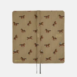 Hobonichi 2026 Weeks Mega: Bow & Tie - Galloping Horses