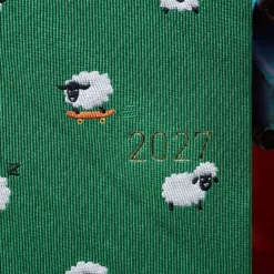 Hobonichi 2027 Weeks Mega: Bow & Tie - Sheep Sheep Sheep