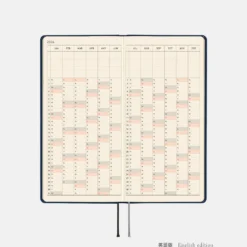 Hobonichi 2026 Weeks Mega: Colors - Cosmo Blue