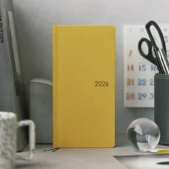 Hobonichi 2026 Weeks Mega: Colors - Full Moon Yellow