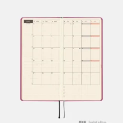 Hobonichi 2026 Weeks Mega: Colors - Peony Purple