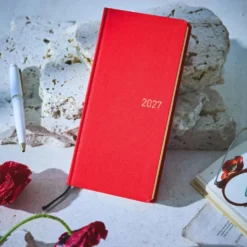 Hobonichi 2027 Weeks Mega: Colors - Poppy Red