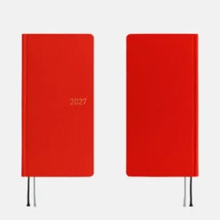 Hobonichi 2027 Weeks Mega: Colors - Poppy Red
