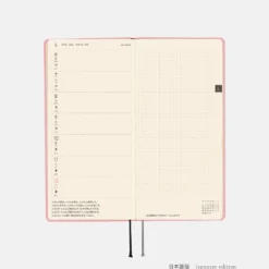 Hobonichi 2026 Weeks Mega: Colors - Strawberry Milk