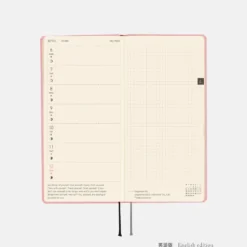 Hobonichi 2026 Weeks Mega: Colors - Strawberry Milk