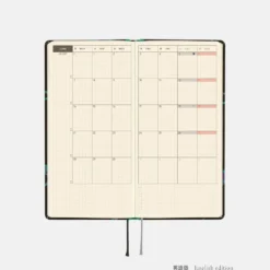 Hobonichi 2027 Weeks: Natal Design - Lucky Swallow