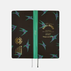Hobonichi 2027 Weeks: Natal Design - Lucky Swallow