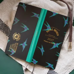 Hobonichi 2027 Weeks: Natal Design - Lucky Swallow