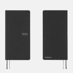 Hobonichi 2026 Weeks: Paper Series - Black Gingham