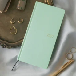 Hobonichi 2027 Weeks: Paper Series - Frosty Jade