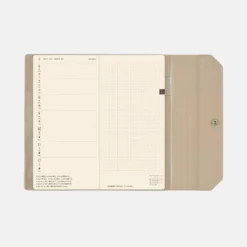 Hobonichi Weeks Planner Cover: Alettone - Gray