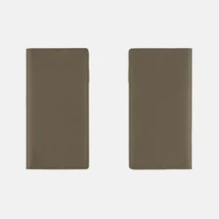 Hobonichi 2026 Weeks Planner Cover: Leather - Taut (Gray & Light Blue)