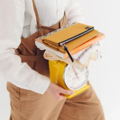 Hobonichi 2026 Weeks Planner Cover: Tragen - Mustard
