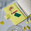 Hobonichi 2026 Weeks Planner Cover: minä perhonen - skyful (Yellow)