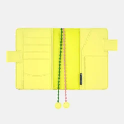 Hobonichi 2026 Weeks Planner Cover: minä perhonen - skyful (Yellow)