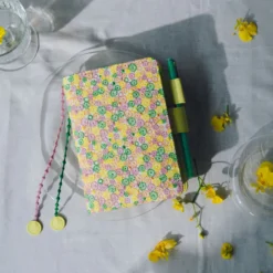 Hobonichi 2026 Weeks Planner Cover: minä perhonen - skyful (Yellow)