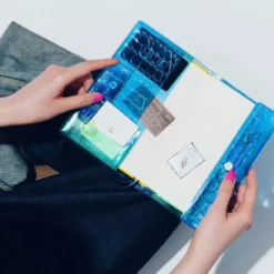 Hobonichi 2026 Weeks Planner Cover: beautiful people - Nothing to Hide (Blue)