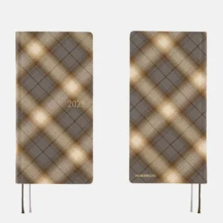 Hobonichi 2026 Weeks: Shirt Fabric - Foggy Plaid