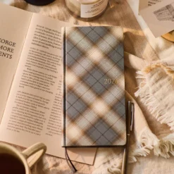 Hobonichi 2026 Weeks: Shirt Fabric - Foggy Plaid