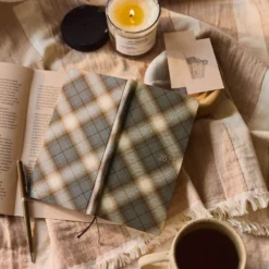Hobonichi 2026 Weeks: Shirt Fabric - Foggy Plaid