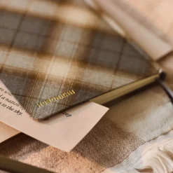 Hobonichi 2026 Weeks: Shirt Fabric - Foggy Plaid