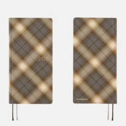 Hobonichi 2026 Weeks: Shirt Fabric - Foggy Plaid