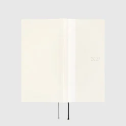 Hobonichi 2027 Weeks: White Line - Ivory