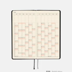 Hobonichi 2026 Weeks: Yumi Kitagishi - White Cat’s Daily Life