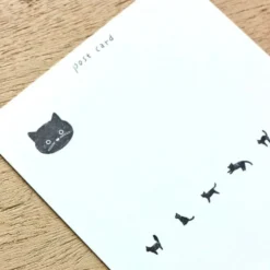 Hyogensha Cozyca Mariko Fukuda Stamps Postcard – Meow