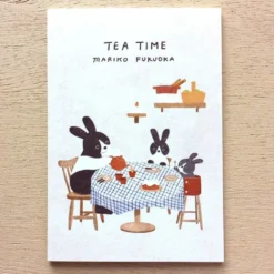 Hyogensha Cozyca Mariko Fukuda Postcard – Tea Time