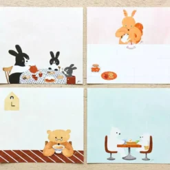 Hyogensha Cozyca Mariko Fukuda Memo Pad – Tea Time