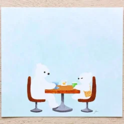 Hyogensha Cozyca Mariko Fukuda Memo Pad – Tea Time