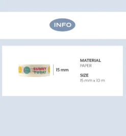 Iconic Collect Masking Tape 15mm