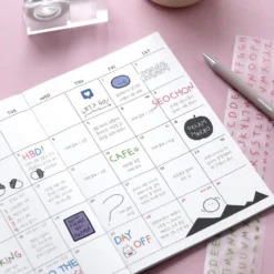 Iconic Doodle Alphabet Kiss-Cut Sticker Roll