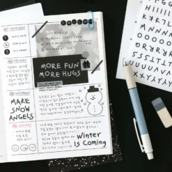 Iconic Doodle Alphabet Sticker Pack (6 Sheets)