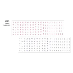 Iconic Doodle Hangeul Kiss-Cut Sticker Roll
