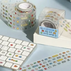 Iconic Doodle Kiss Cut Tape Deco Sticker Tape Roll