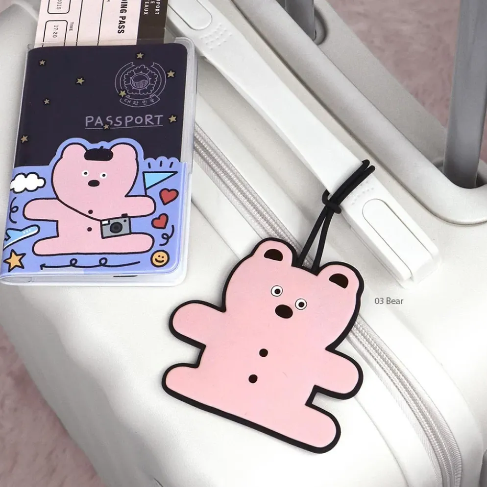Iconic Doodle Luggage Tag