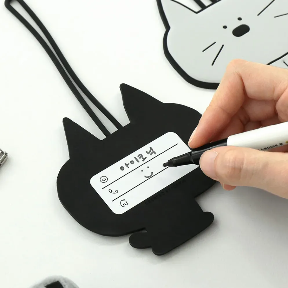 Iconic Doodle Luggage Tag