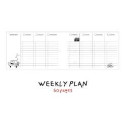 Iconic Doodle Study Planner